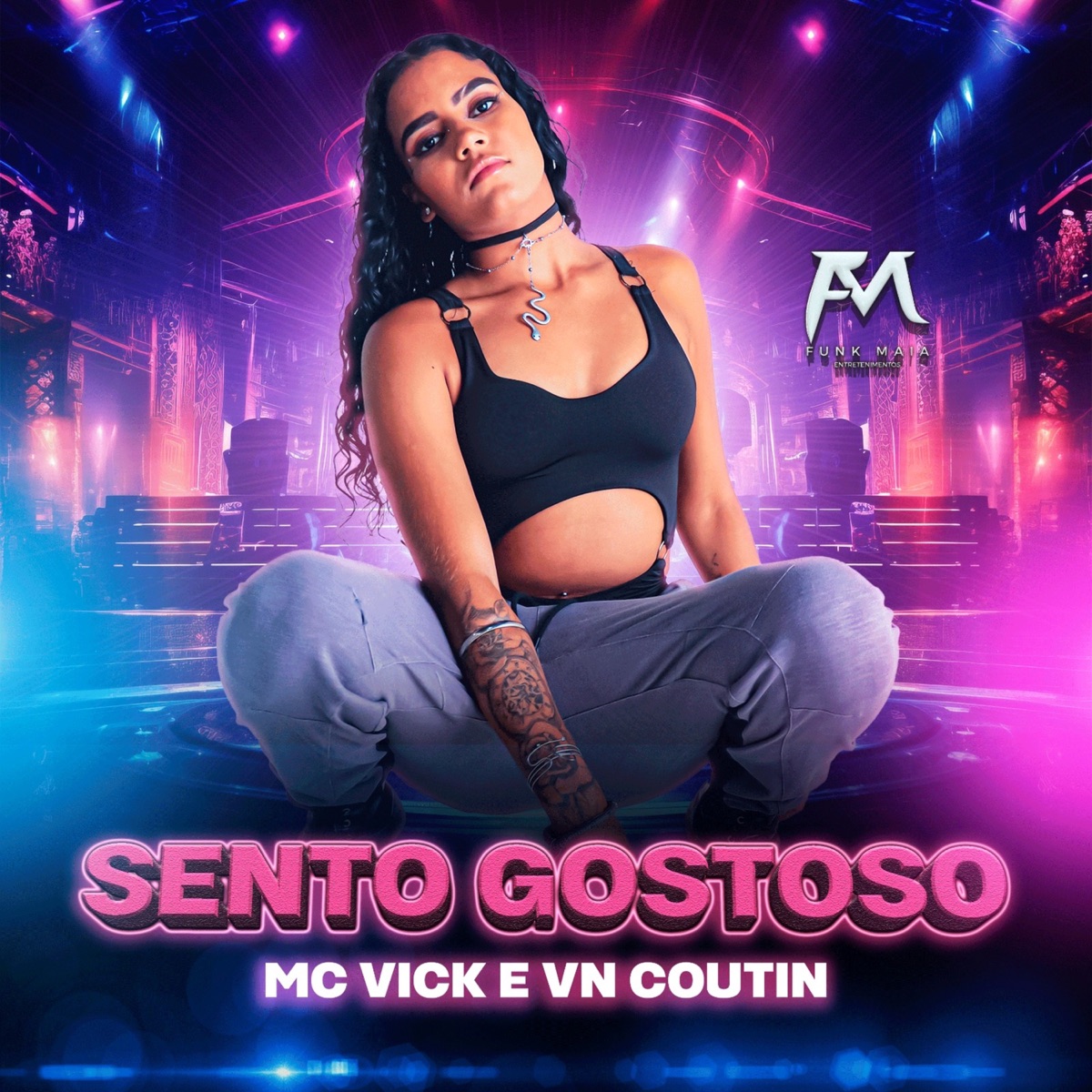 Sento Gostoso - Single by Mc Vick & VN Coutin album cover