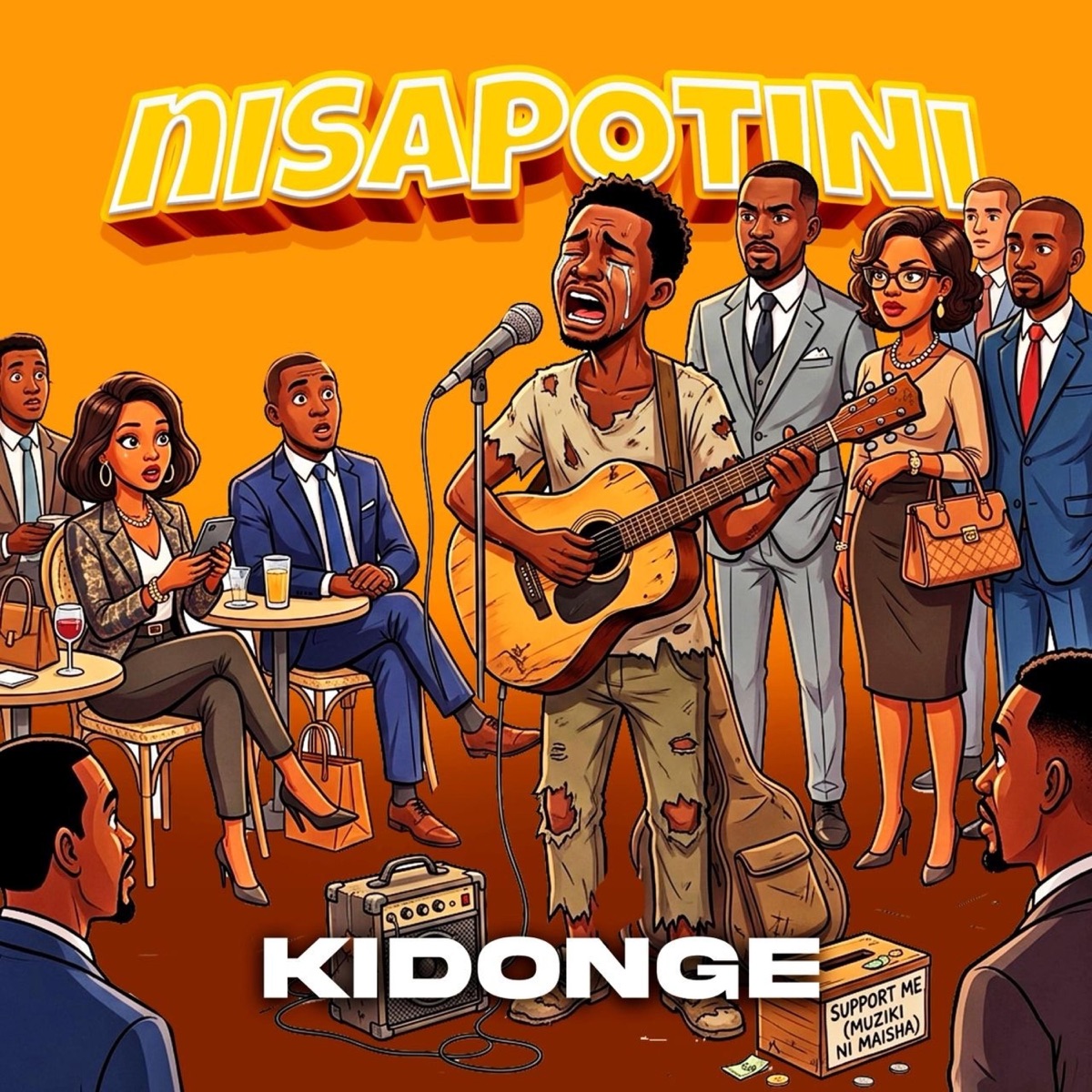 Nisapotini - Single by Kidonge album cover