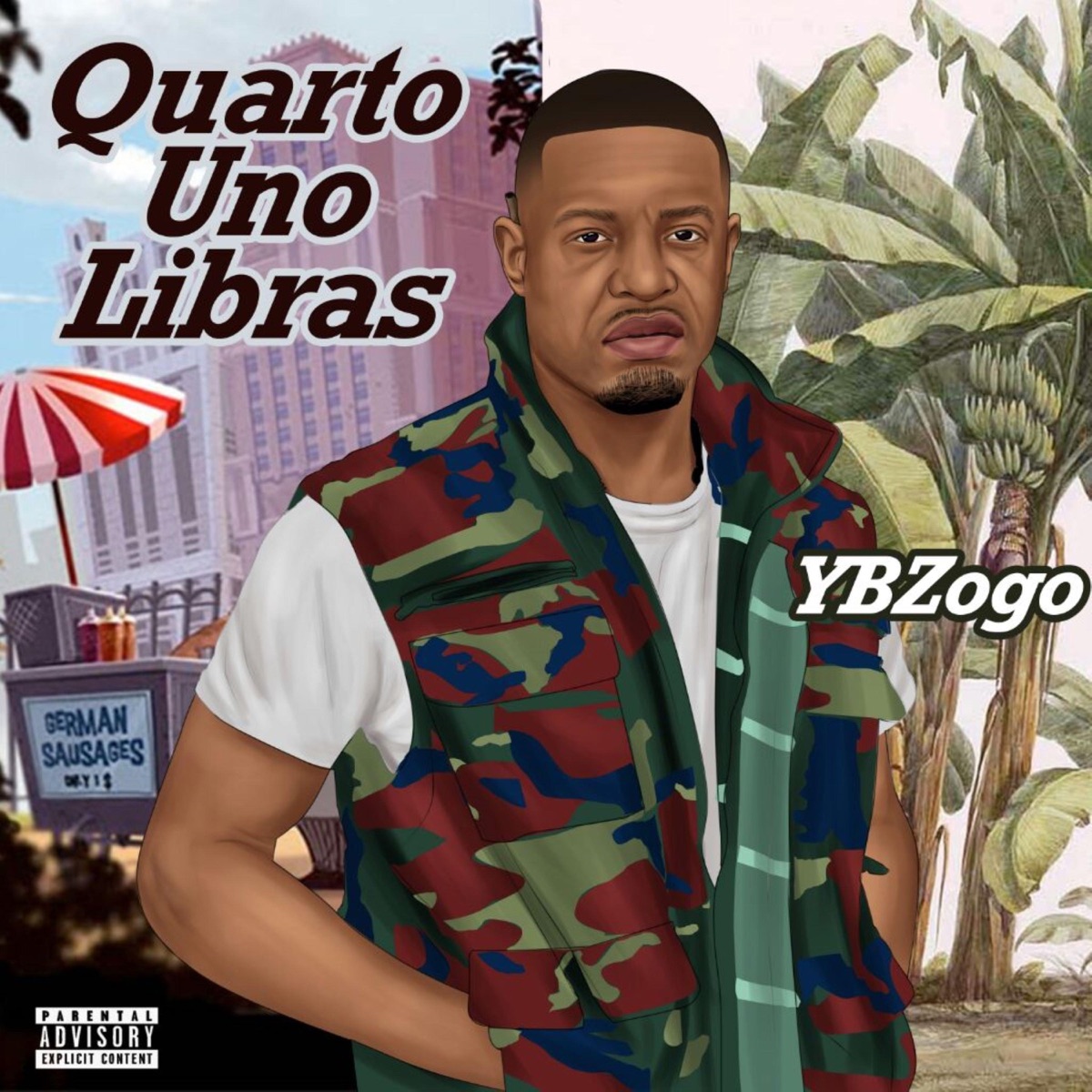 Quarto Uno Libra$ - Single by Ybzo Go album cover