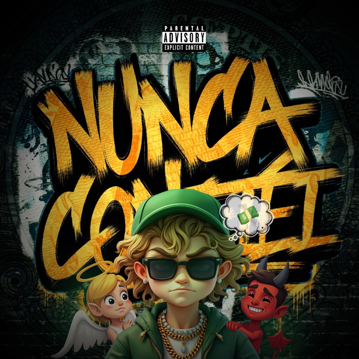 Nunca Confiei - Single by Danielziin & Yank album cover
