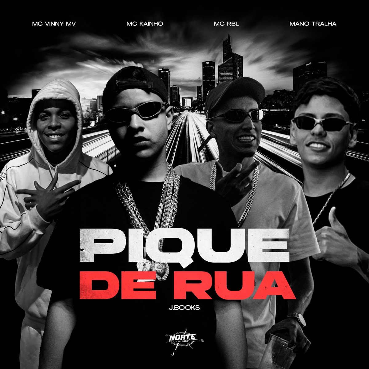 Pique de Rua (feat. Mc Vinny Mv) - Single by J. Books, Mano Tralha, MC RBL & MC Kainho album cover