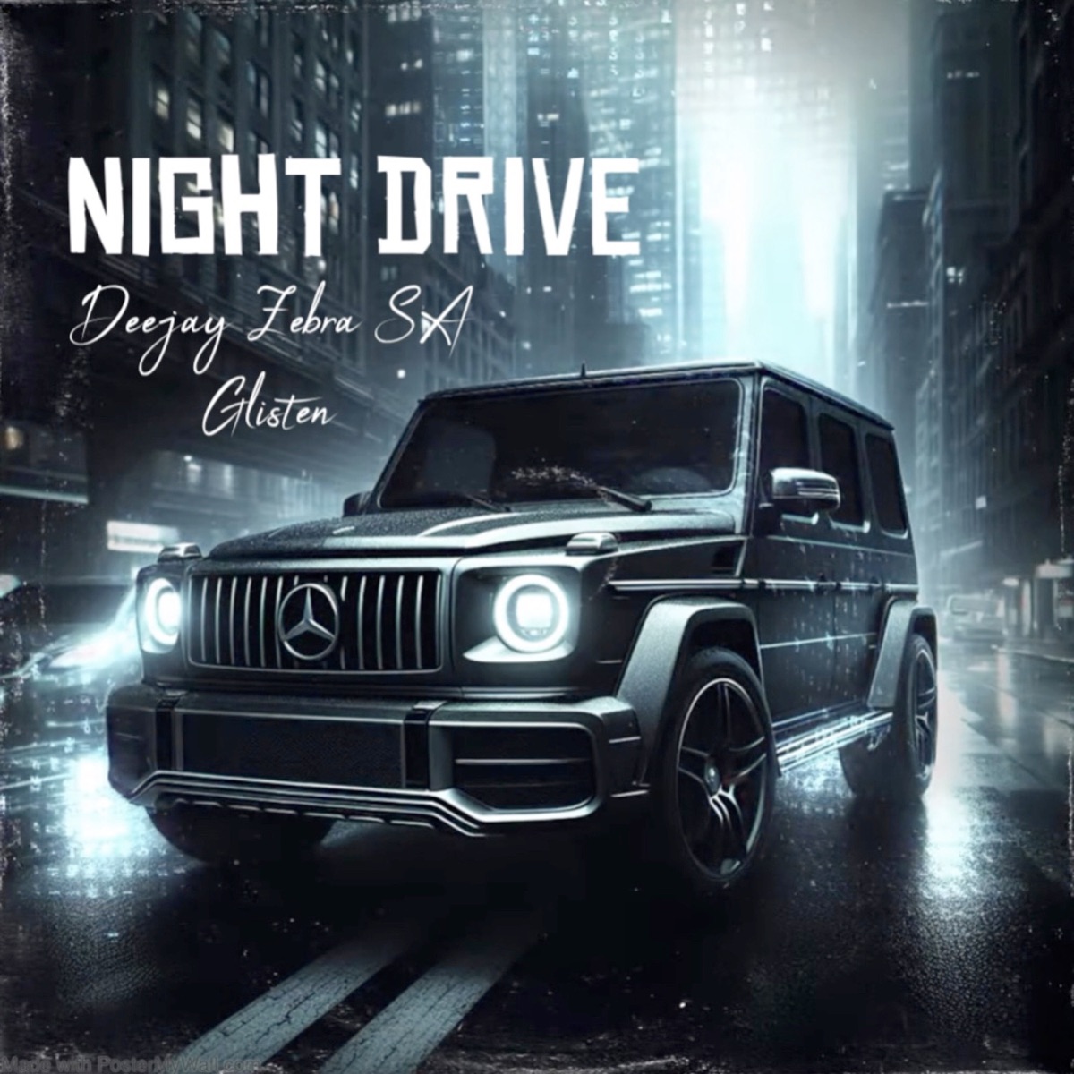 Night Drive - Single by Deejay Zebra SA & GListen album cover