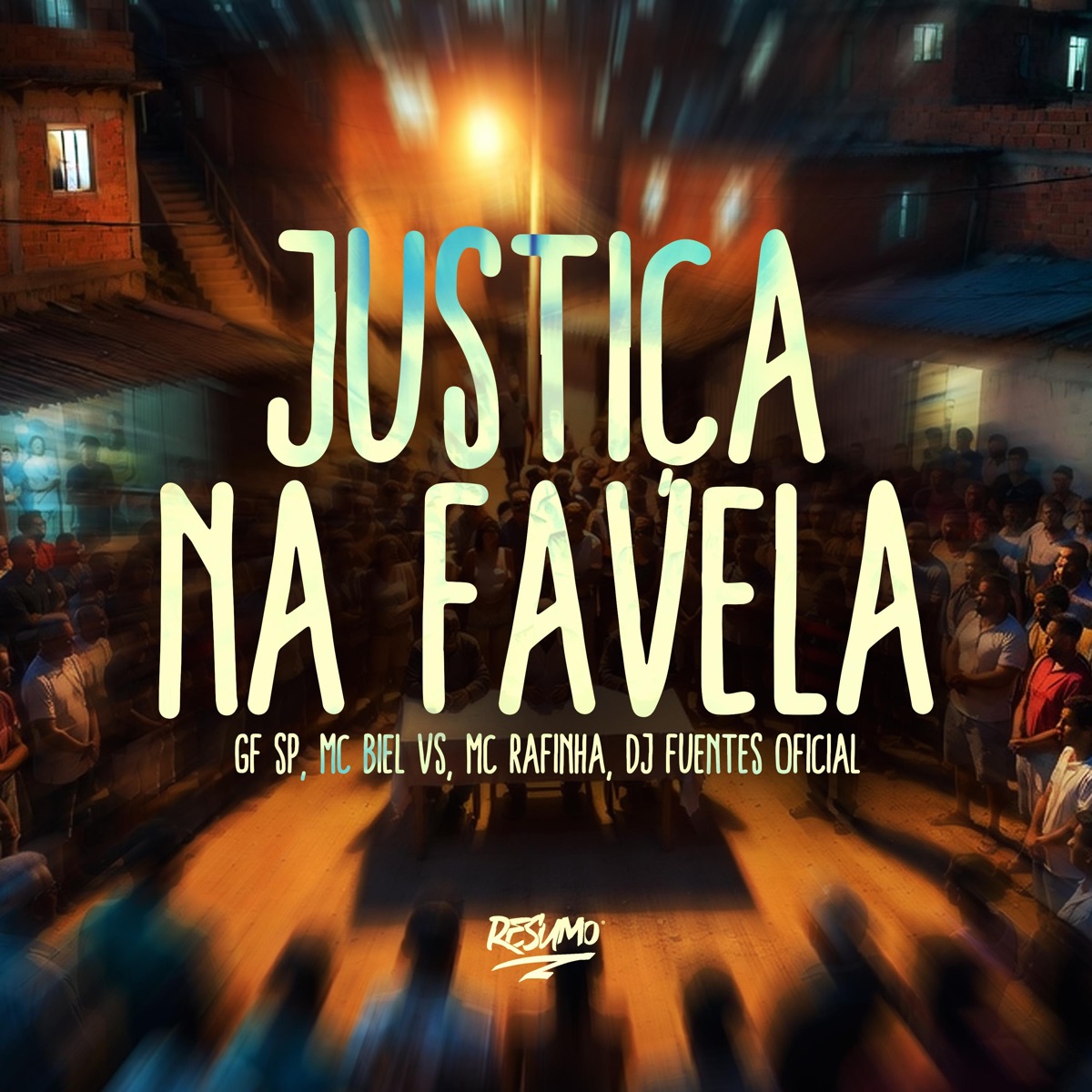 Justiça Na Favela - Single by DJ FUENTES OFICIAL, Gf sp, MC Biel VS & MC Rafinha album cover