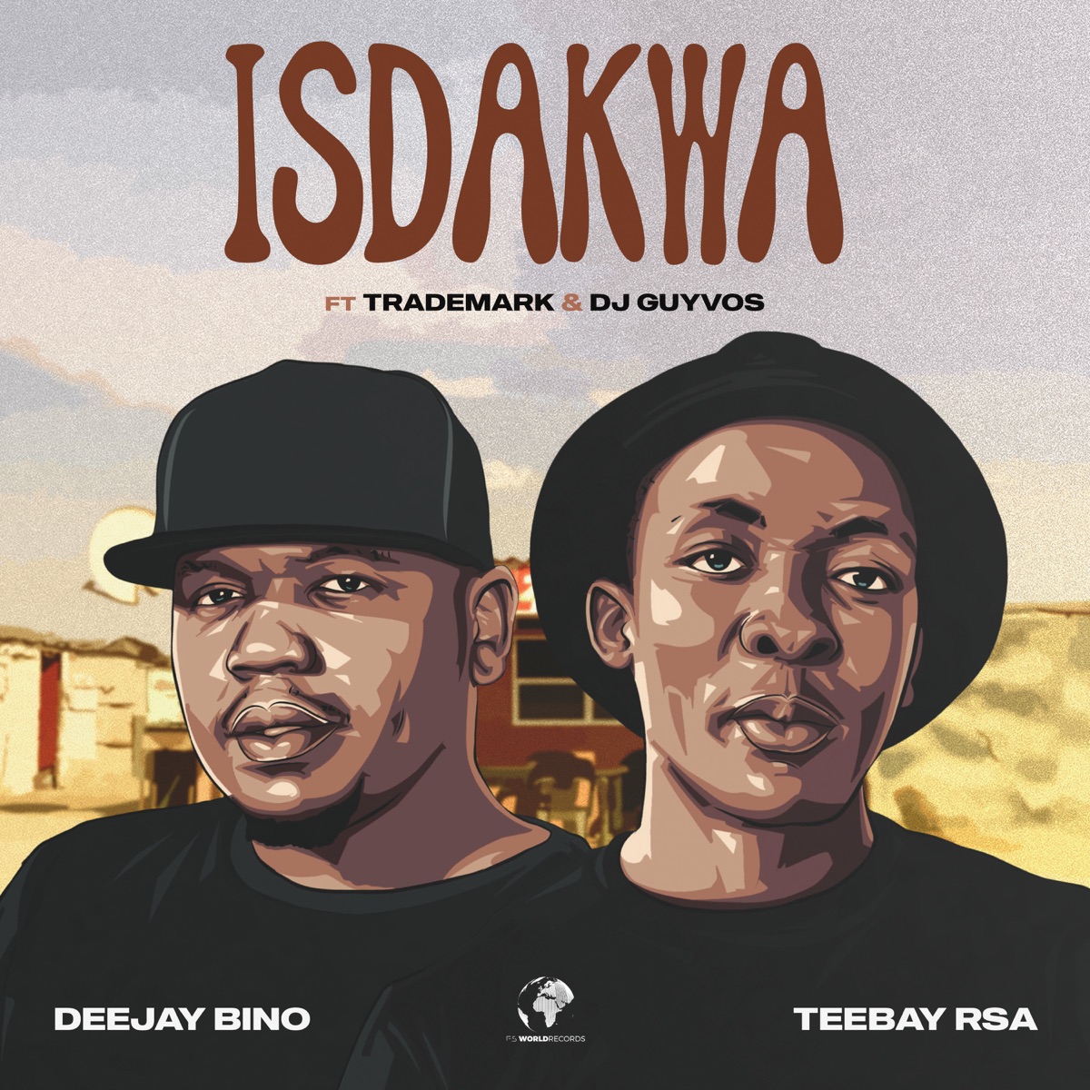 Isdakwa (feat. Trademark & DJ Guyvos) - Single by Deejay Bino & TeeBay RSA album cover