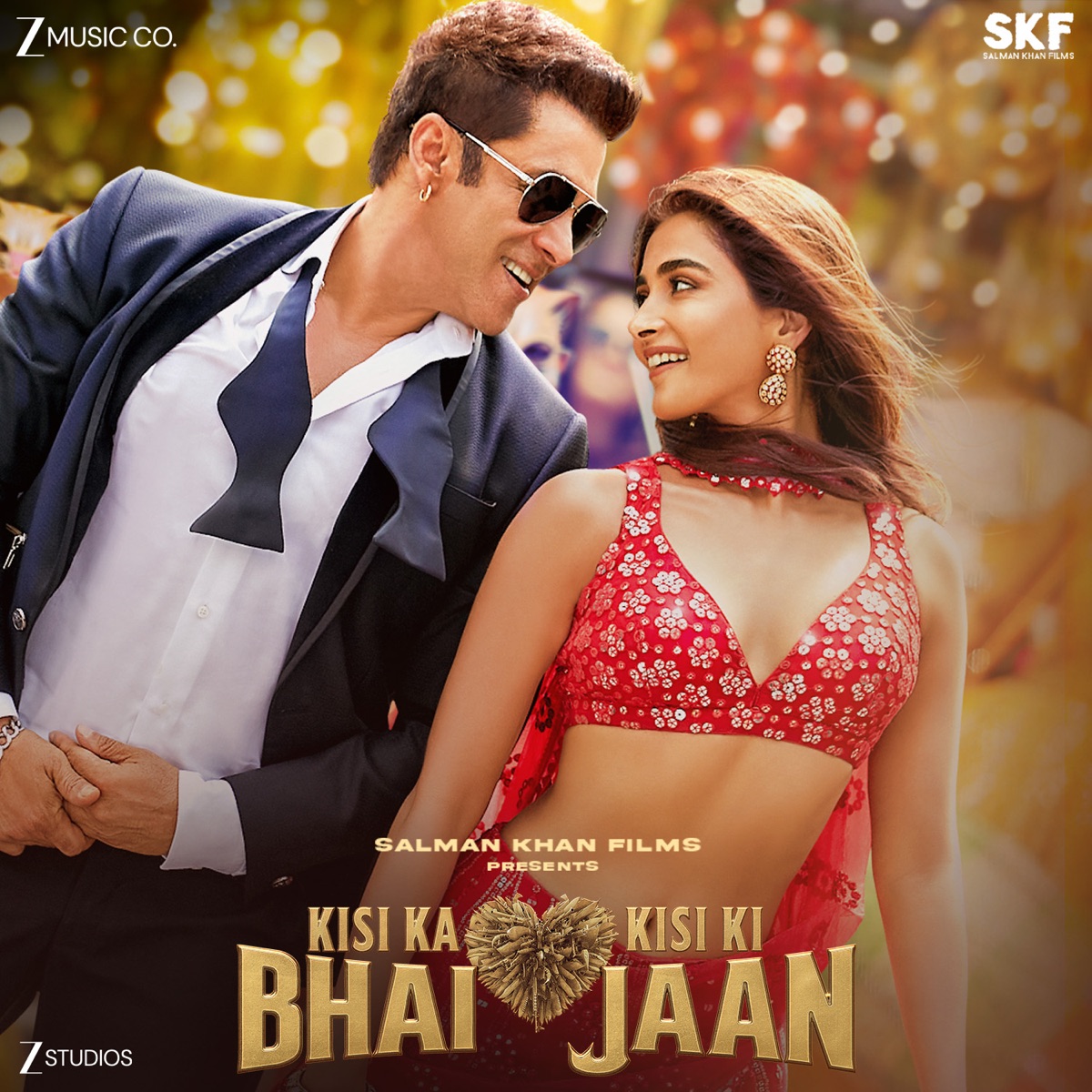 Kisi Ka Bhai Kisi Ki Jaan (Original Motion Picture Soundtrack) by Payal Dev, Sukhbir, Himesh Reshammiya, Amaal Mallik, Devi Sri Prasad, Sajid & Ravi Basrur album cover