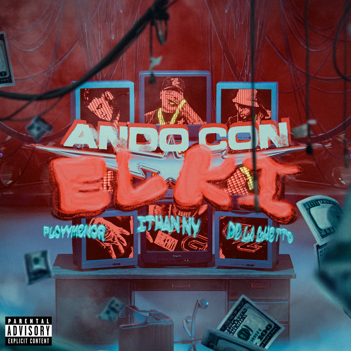 ANDO CON EL KI - Single by ITHAN NY, FloyyMenor & De La Ghetto album cover