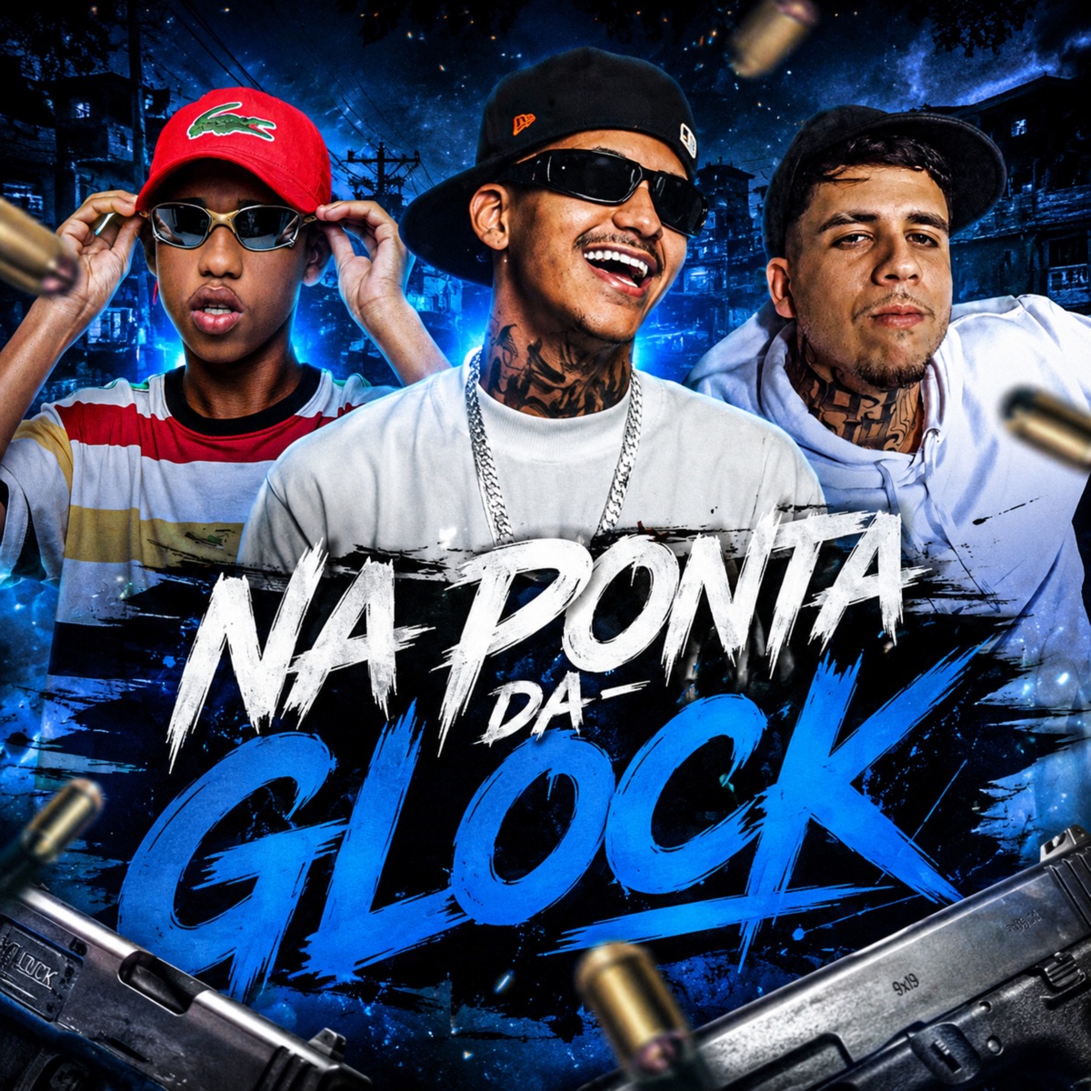 NA PONTA DA GLOCK - Single by MC Kal, MC Reino & astnbeats album cover