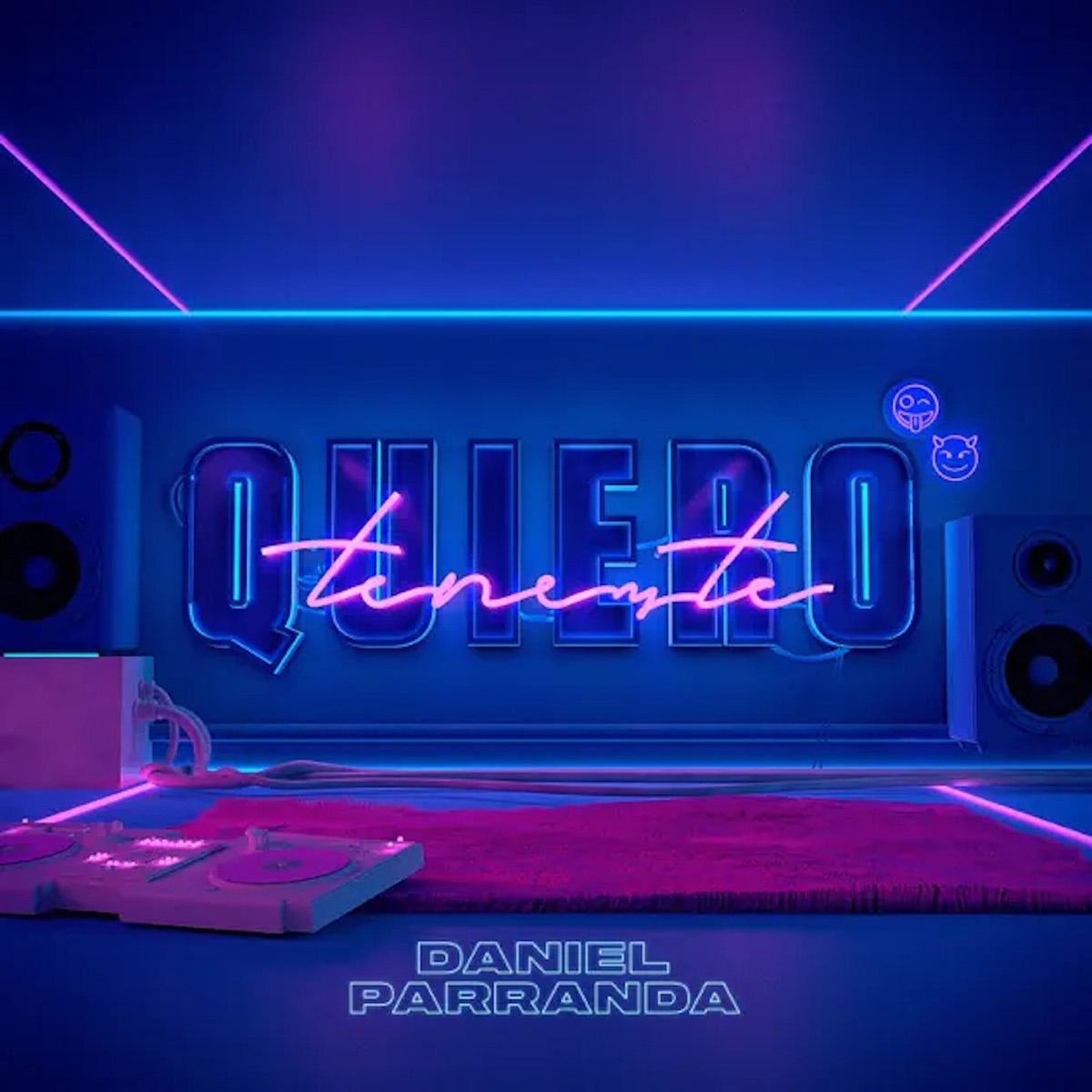 Quiero Tenerte - Single by Daniel Parranda album cover
