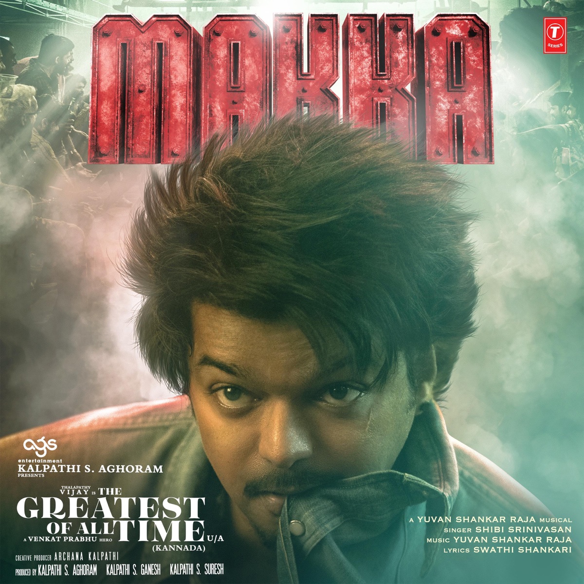 Makka (From "The Greatest Of All Time") - Single by Shibi Srinivasan & Swathi Shankari album cover