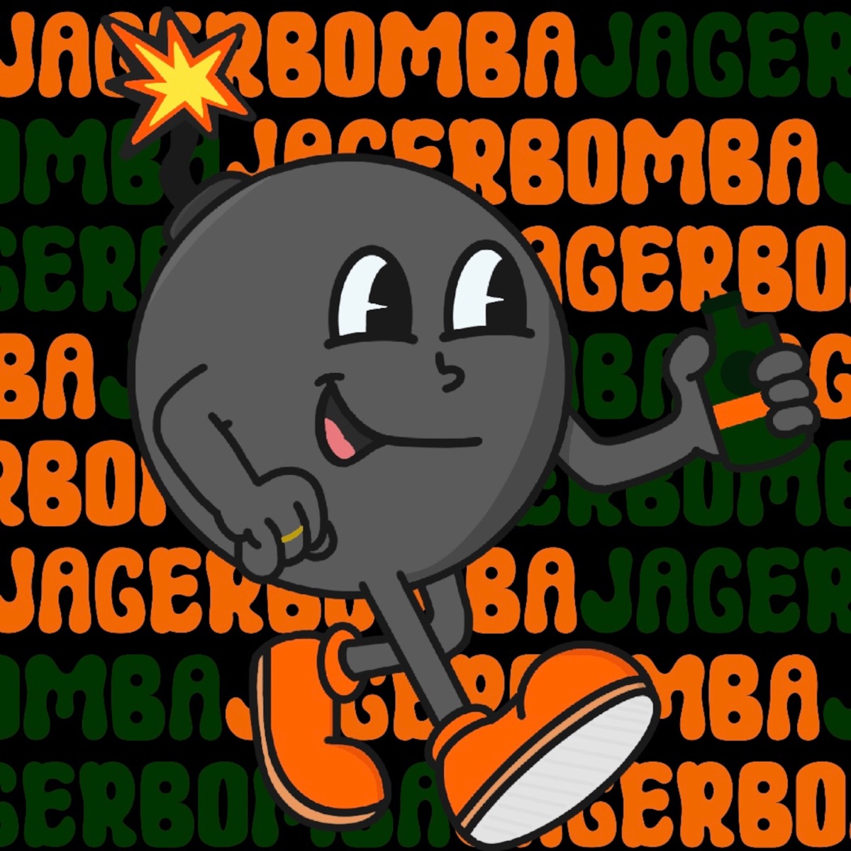 JAGERBOMBA - Single by ToBeWere, Mac Sch & GLOW album cover
