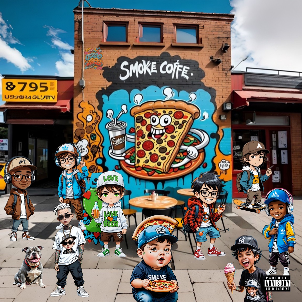 Smoke Coffe Deluxe by Bred album cover