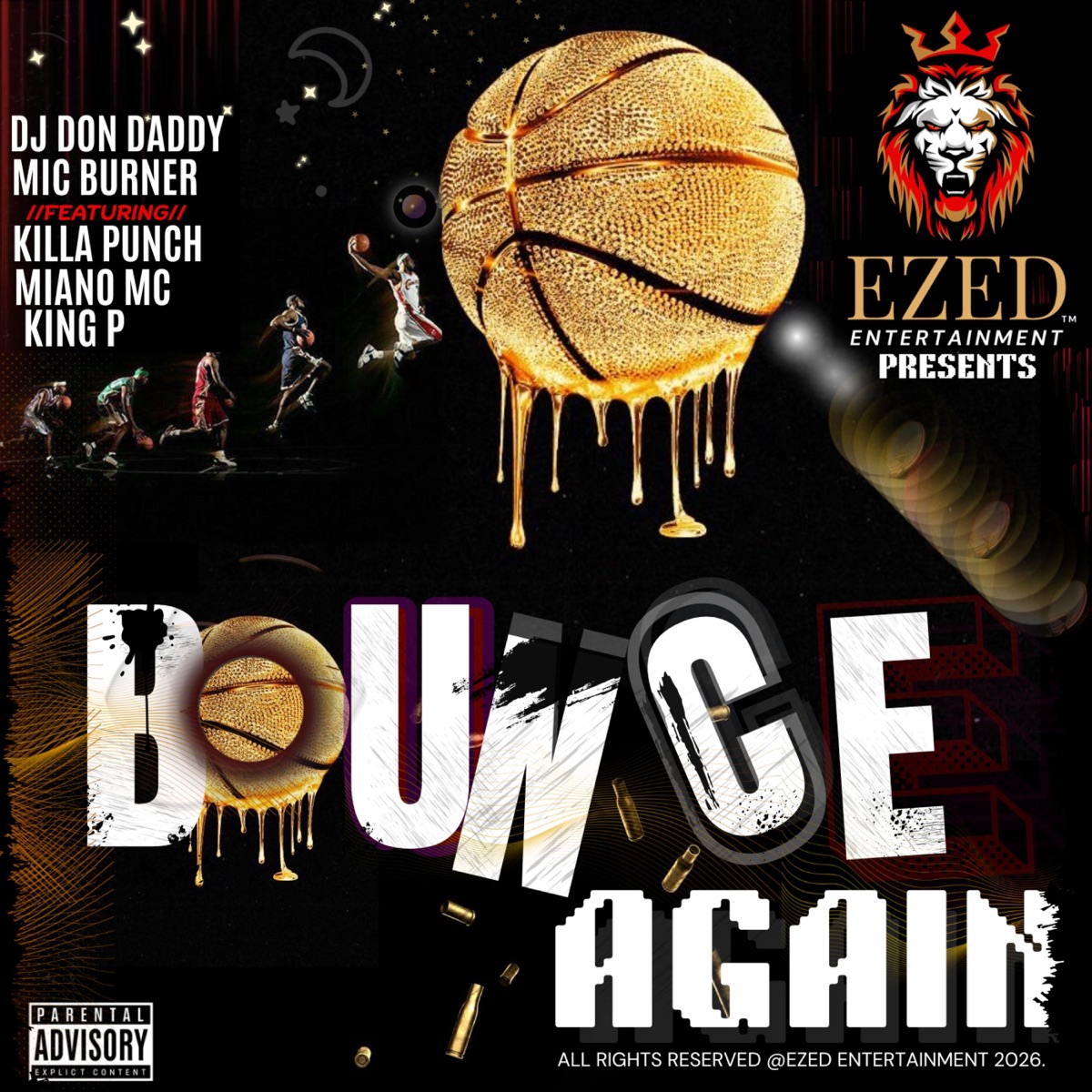 BOUNCE AGAIN (feat. KING P, MIANO & KILLA PUNCH) - Single by DJ DON DADDY ORIGINAL & Mic Burner album cover