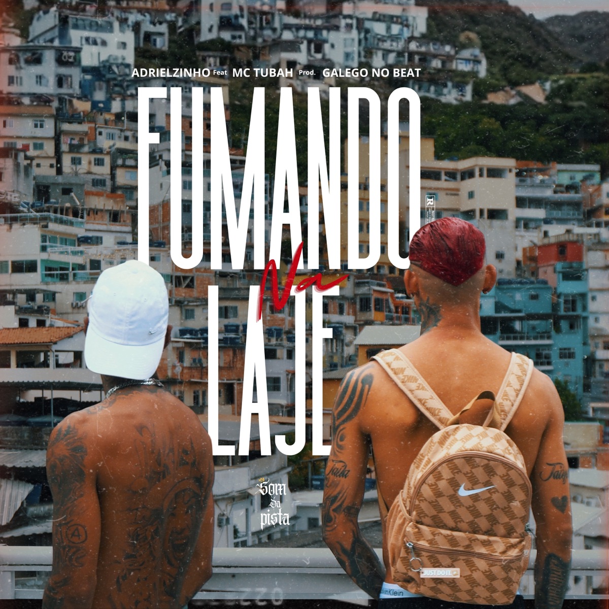 Fumando na Laje - Single by MC Tubah & Adrielzinho album cover