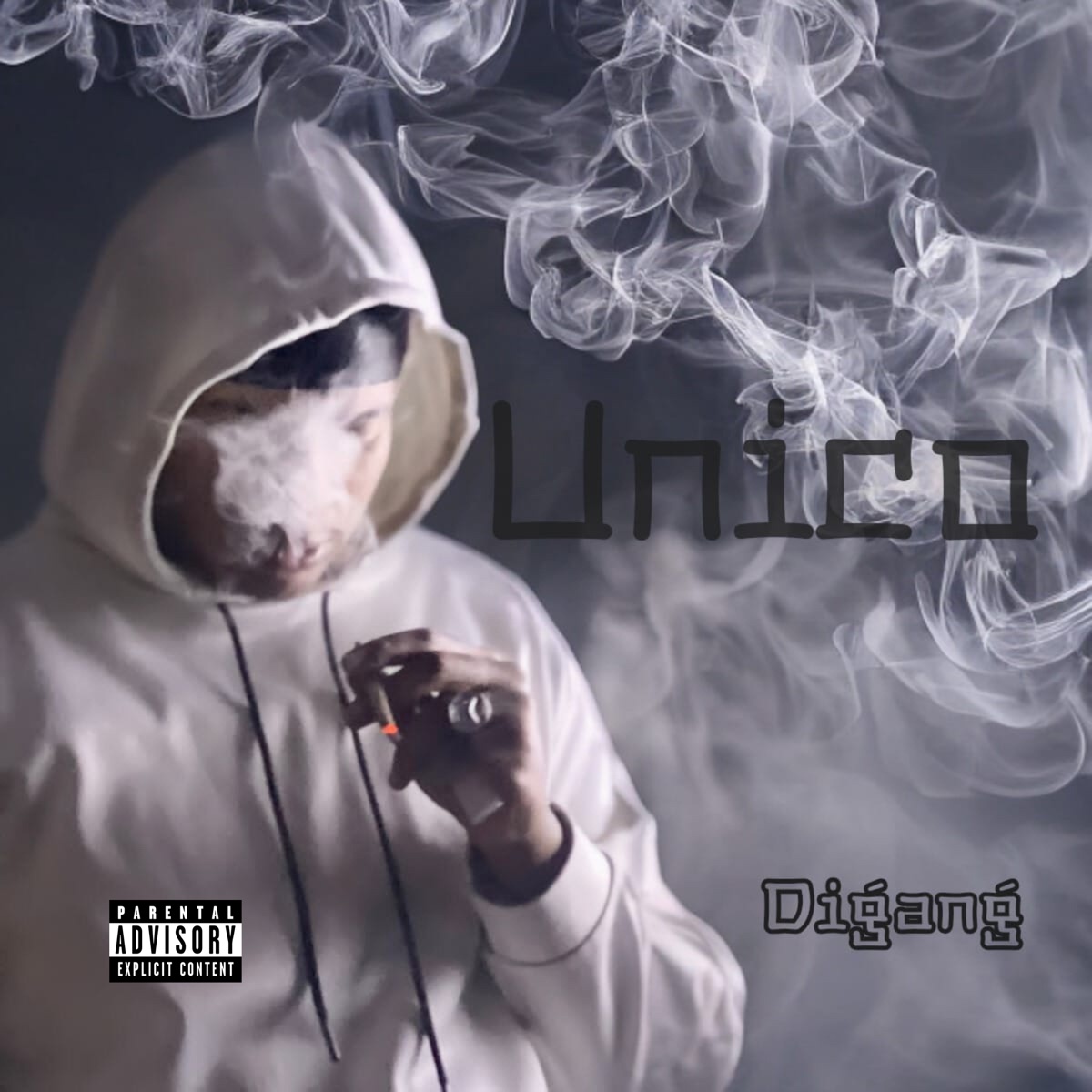 Único - Single by Digang album cover