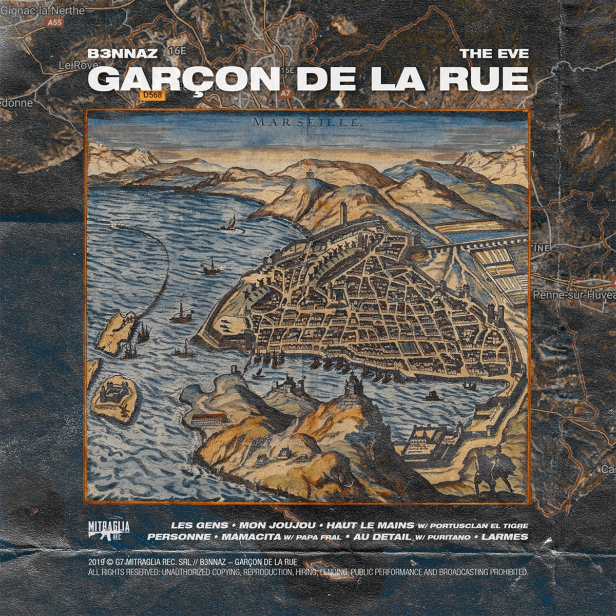Garçon de la Rue by B3nnaz & The Eve album cover