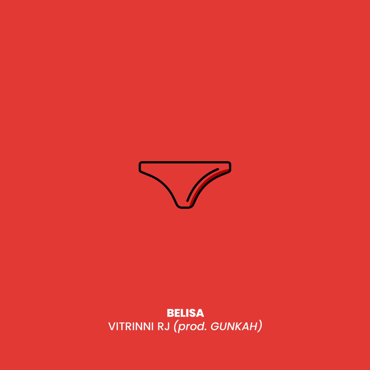 Vitrinni Rj - Single by Belisa & Gunkah album cover
