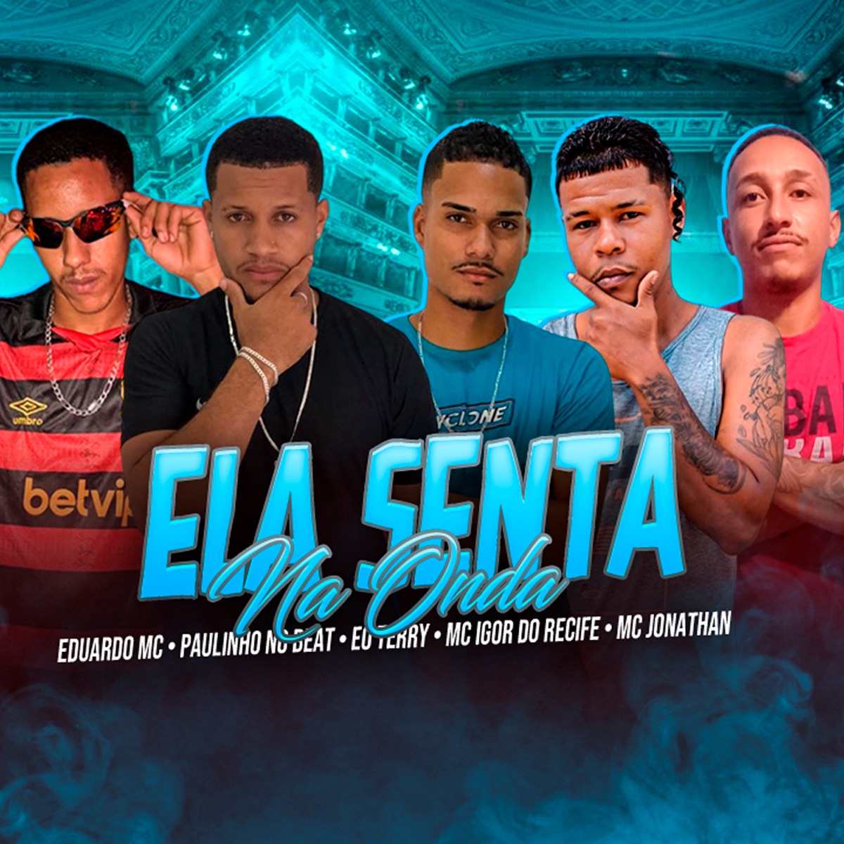 Ela Senta na Onda - Single by Mc Jonathan, Eduardo mc, Mc Igor do Recife, Paulinho no beat & Éo Terry album cover