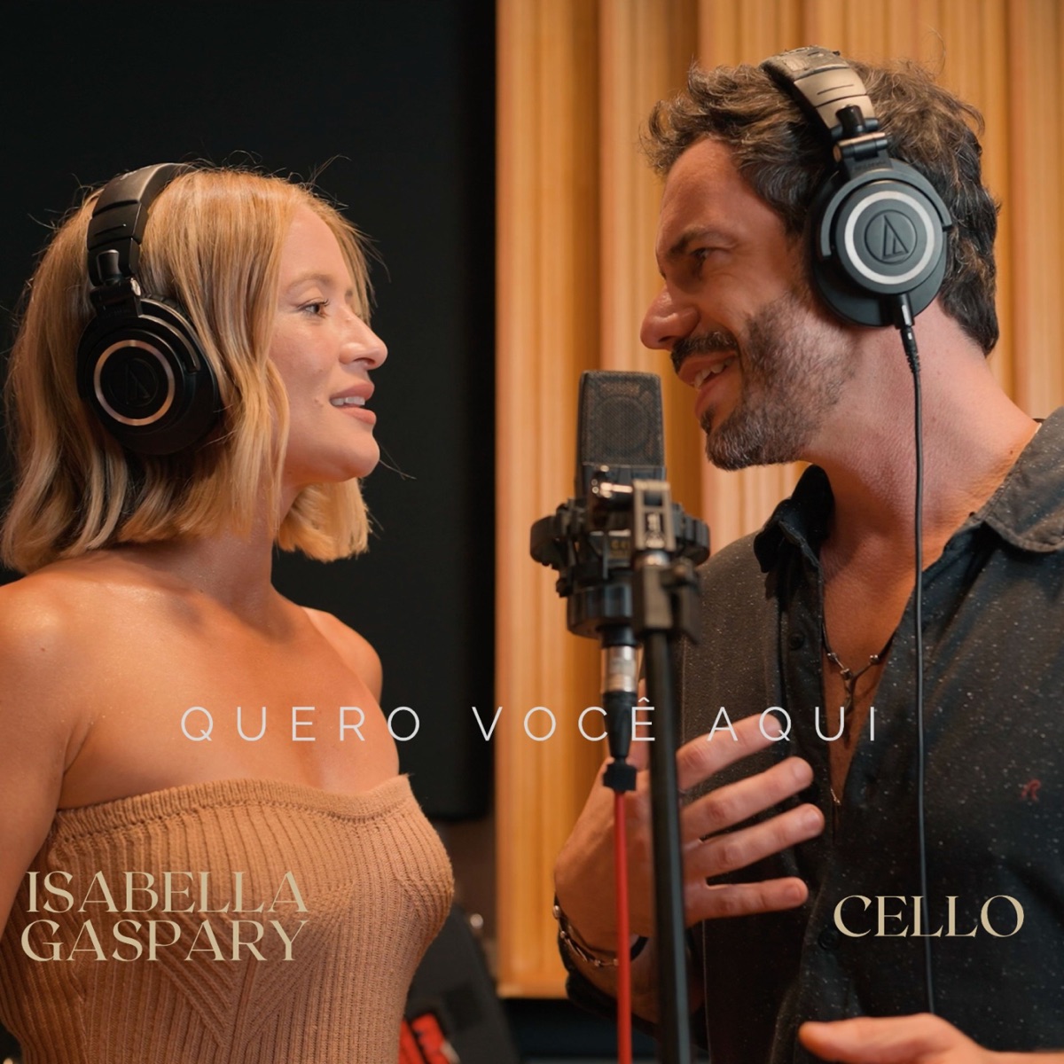 Quero Você Aqui - Single by Cello & Isabella Gaspary album cover