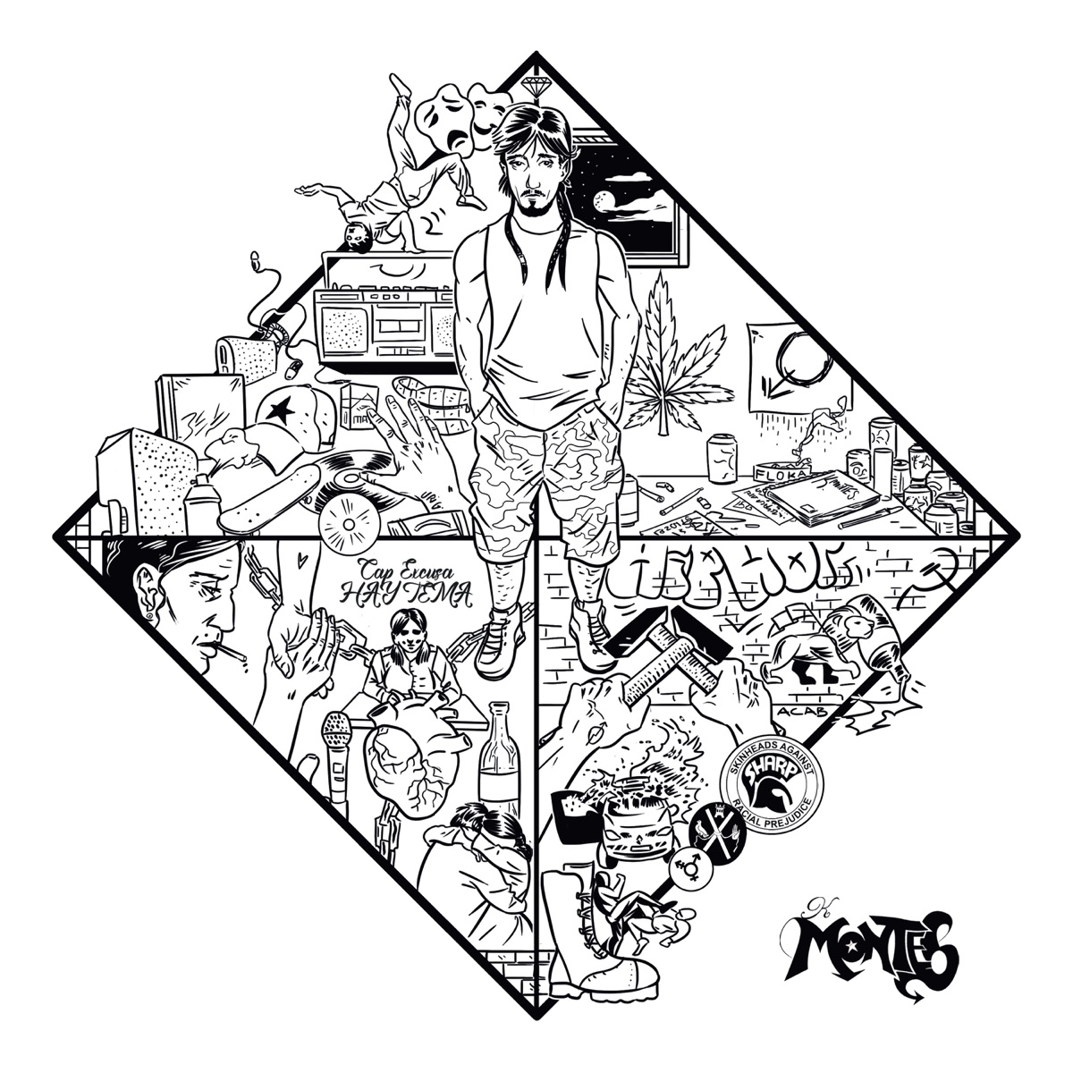 CAP EXCUSA, HAY TEMA - EP by K. Montes album cover