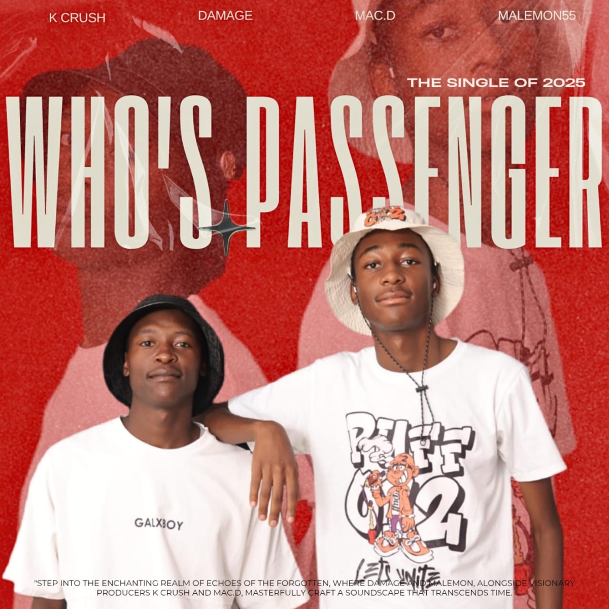 WHO'S PASSENGER (feat. Mac.D, K-CRUSH & Malemon55) - Single by DAMAGE 012 album cover