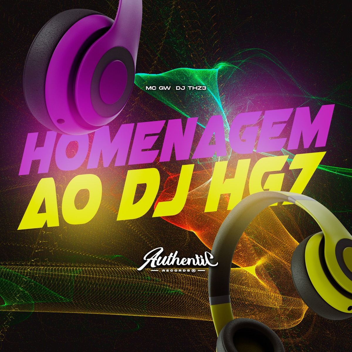 Homenagem ao Dj Hg7 (feat. MC GW) - Single by DJ THZ3 album cover