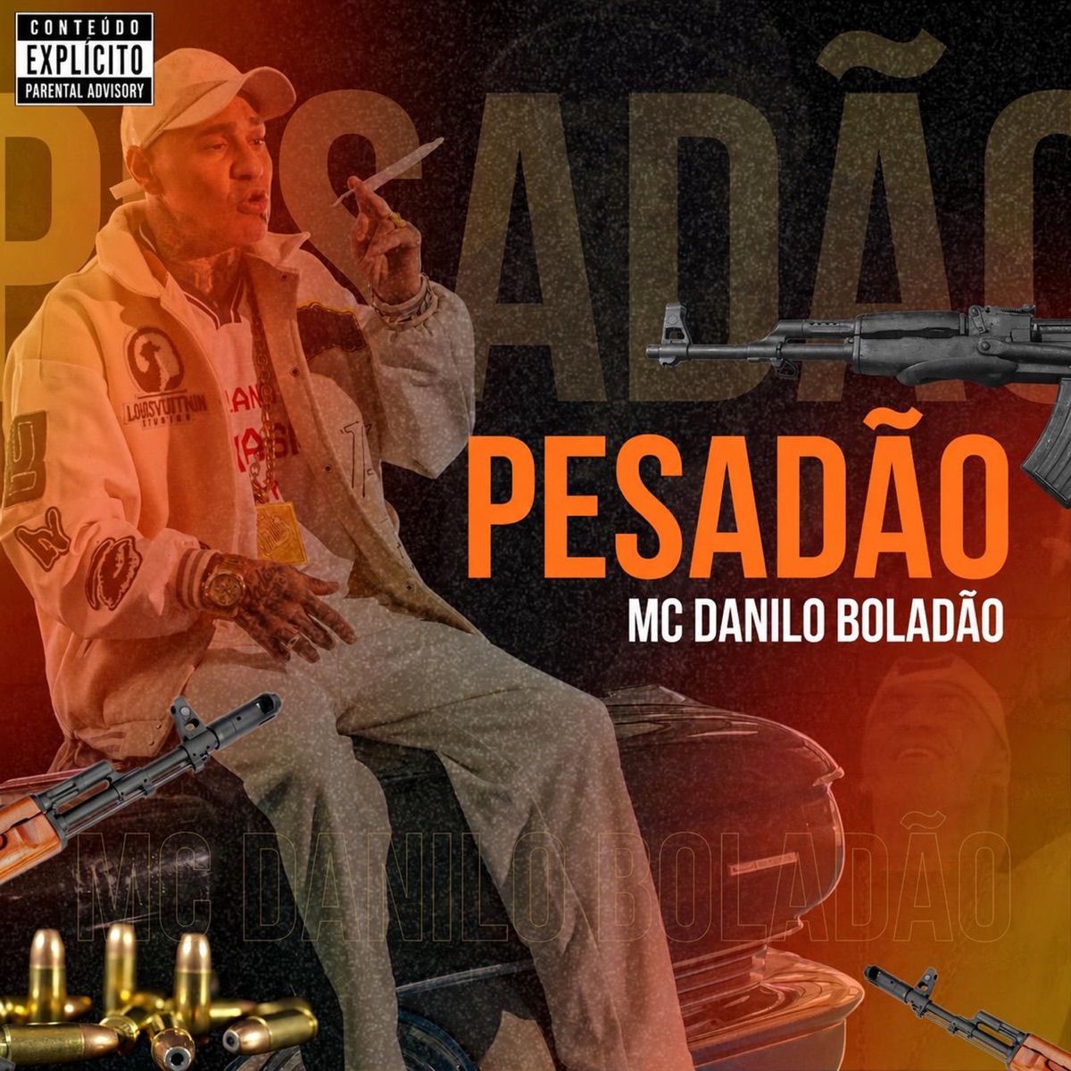 Pesadão - Single by MC Danilo Boladão album cover