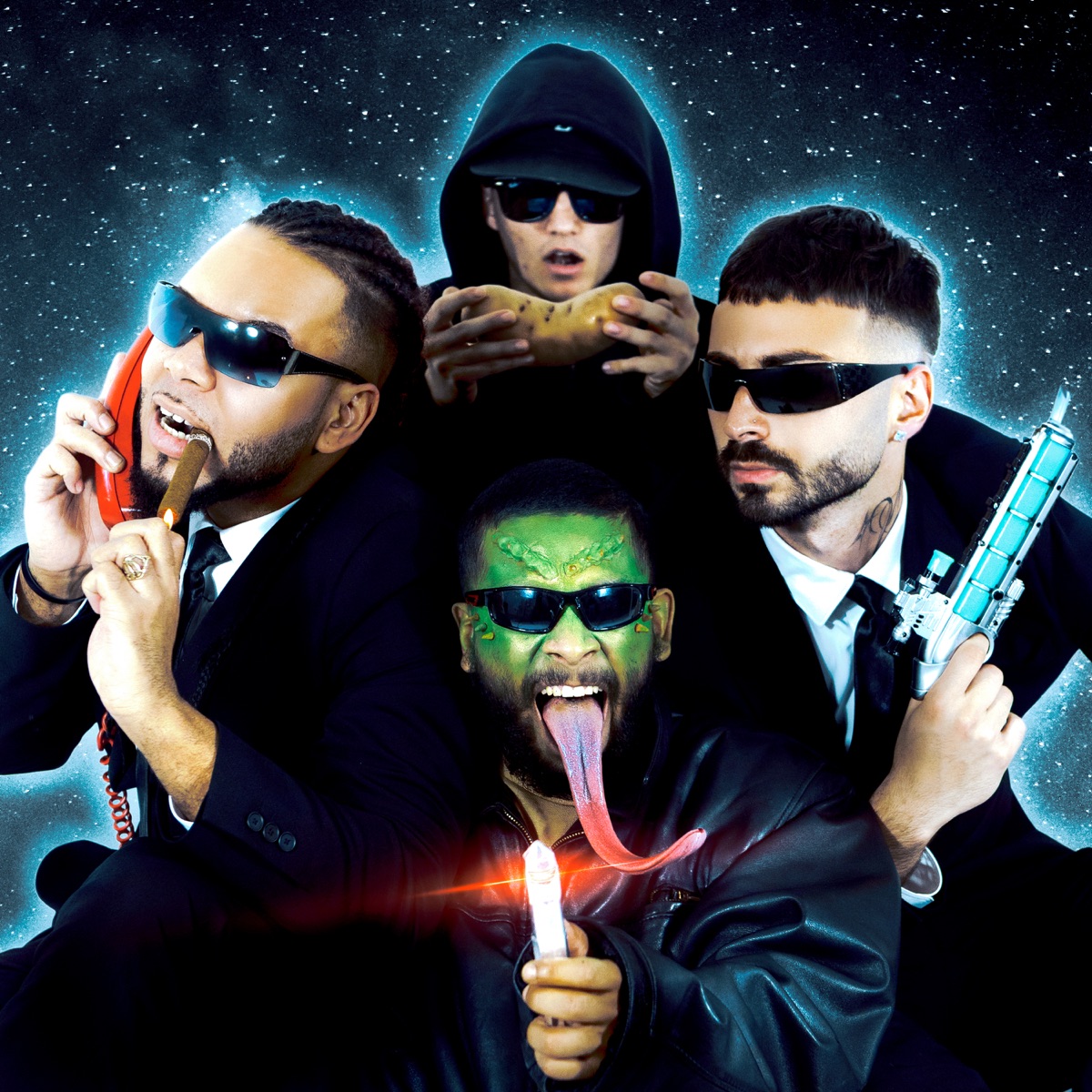 DEMBOWLUTION - EP by Bosston, Yago de la 30, PatataOnStereo & Mr Worth album cover