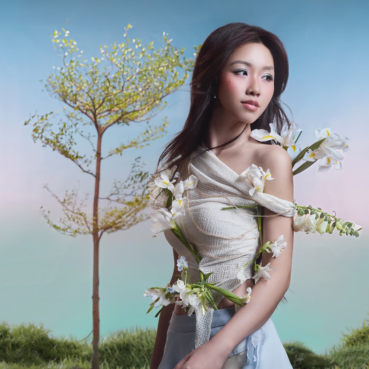 Buộc Vào Cơn Gió by Vy Vy album cover