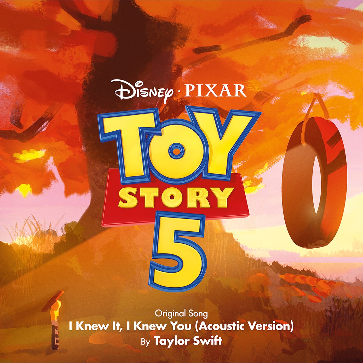 I Knew It, I Knew You (Acoustic Version) [From "Toy Story 5"] - Single by Taylor Swift album cover artwork