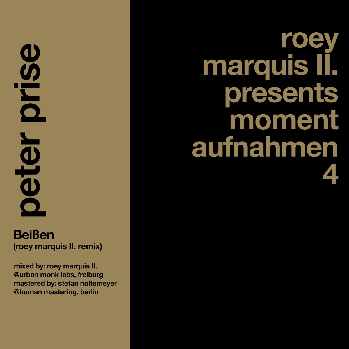 Beißen (Roey Marquis II. Remix) - Single by Peter Prise & Roey Marquis II album cover