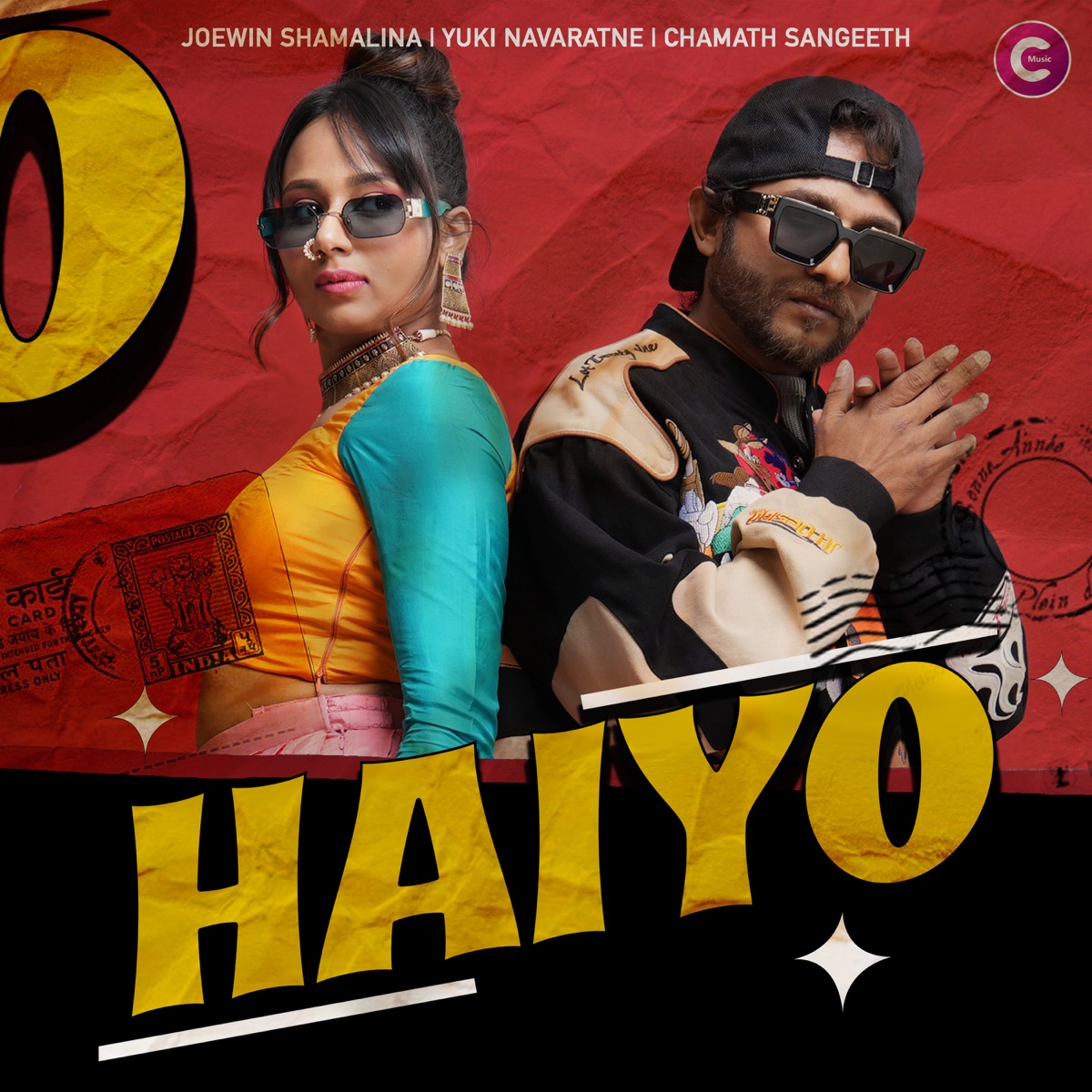 Haiyo - Single by Yuki Navaratne, Chamath Sangeeth & Joewin Shamalina album cover