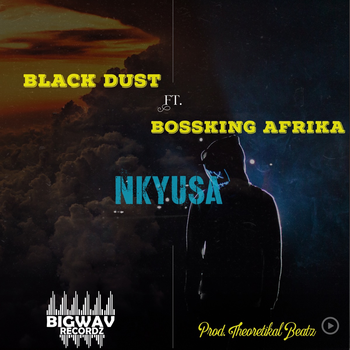 Nkyusa (feat. Bossking Afrika) - Single by Black Dust album cover