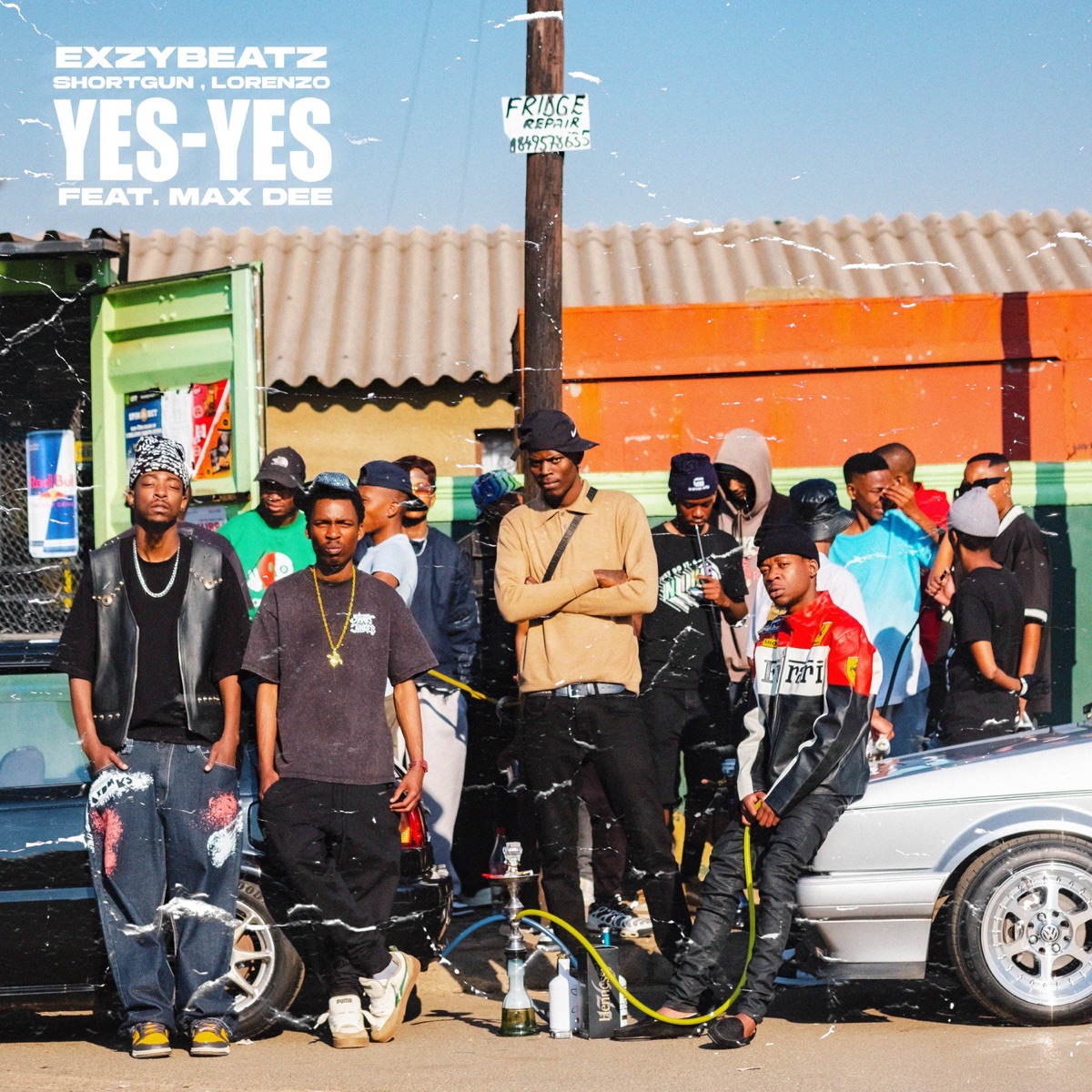 YES-YES (feat. Max Dee) - Single by ExzyBeatz, Lorenzo & Shortgun album cover