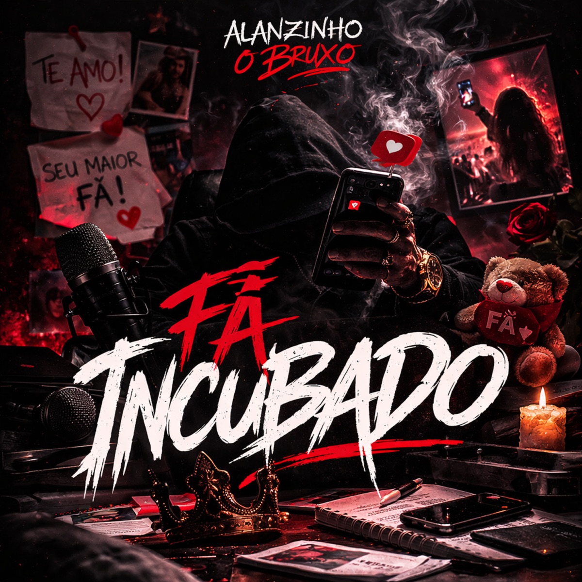 Fã Incubado - Single by Alanzinho O Bruxo album cover
