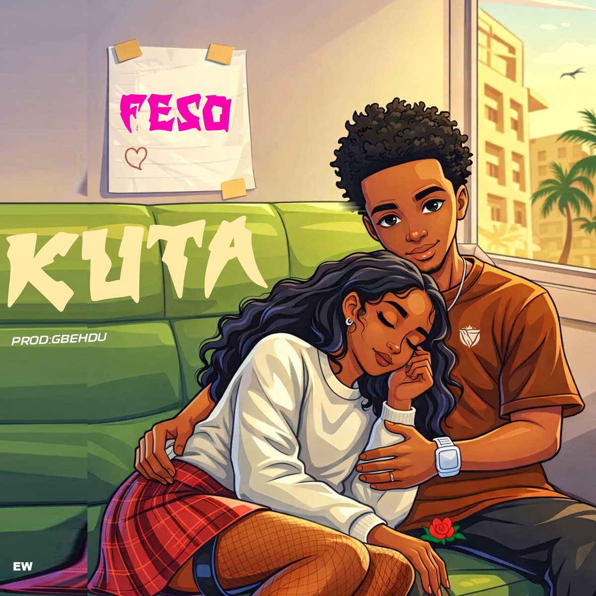 Kuta - Single by Fe So album cover