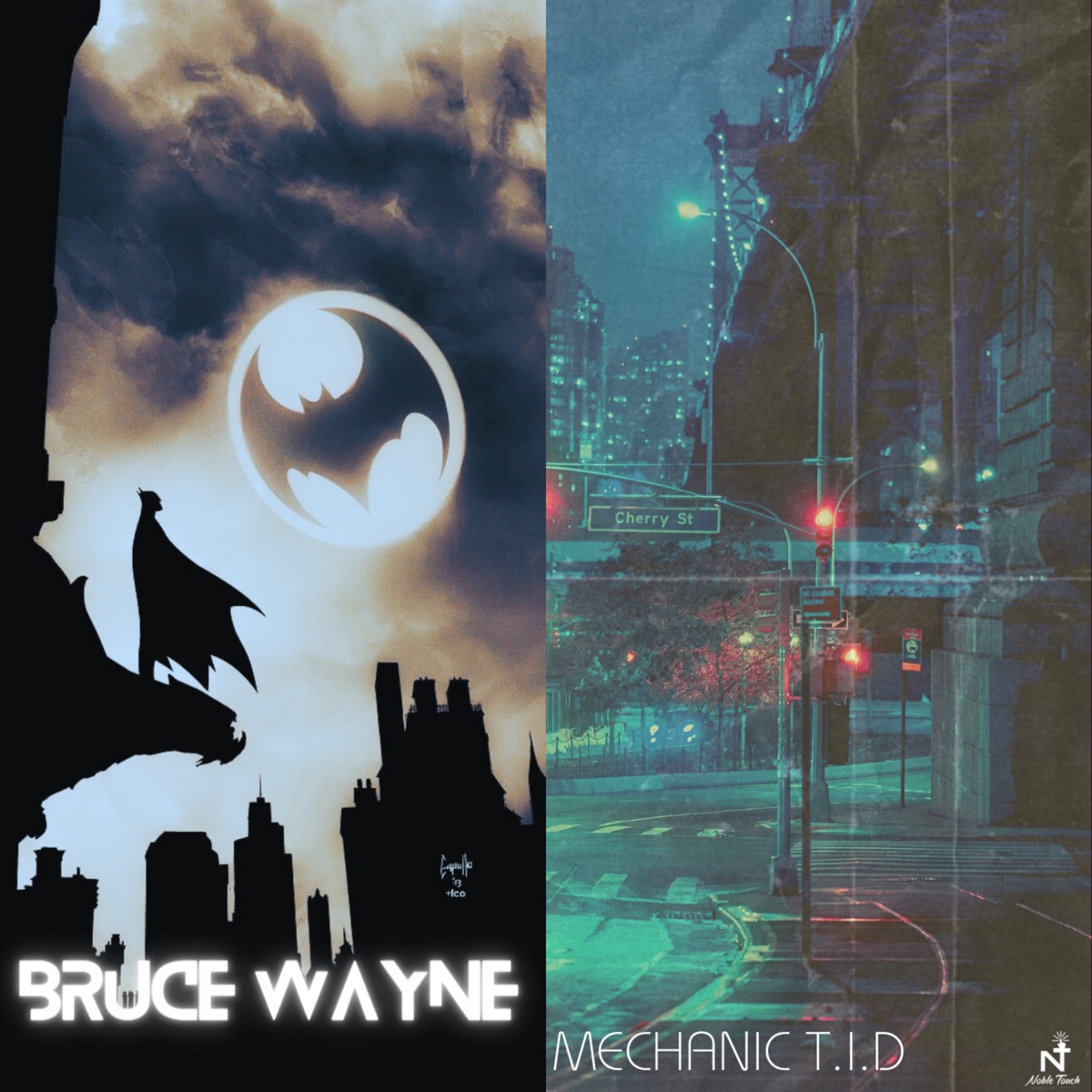 Bruce Wayne - Single by Mechanic Tid album cover