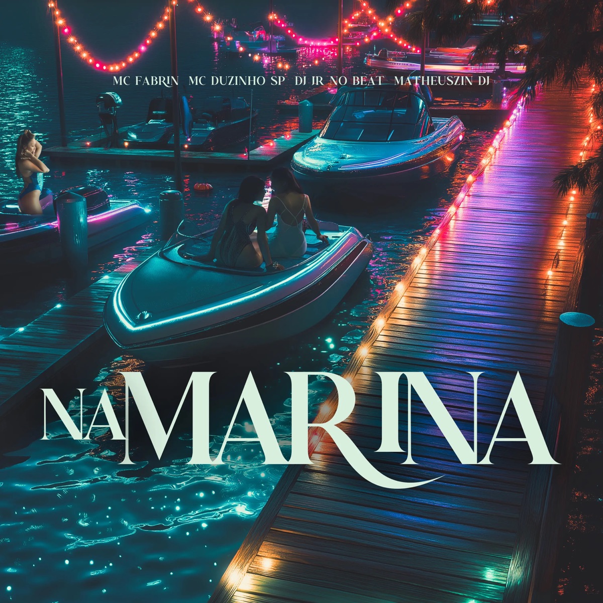 Na Marina (feat. Matheuszin DJ) - Single by MC Fabrin, MC Duzinho SP & DJ JR No Beat album cover