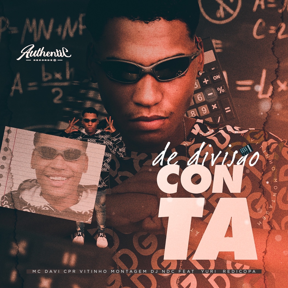 Conta de Divisão (feat. Yuri Redicopa) - Single by MC Davi CPR, Vitinho Montagem & DJ NDC album cover