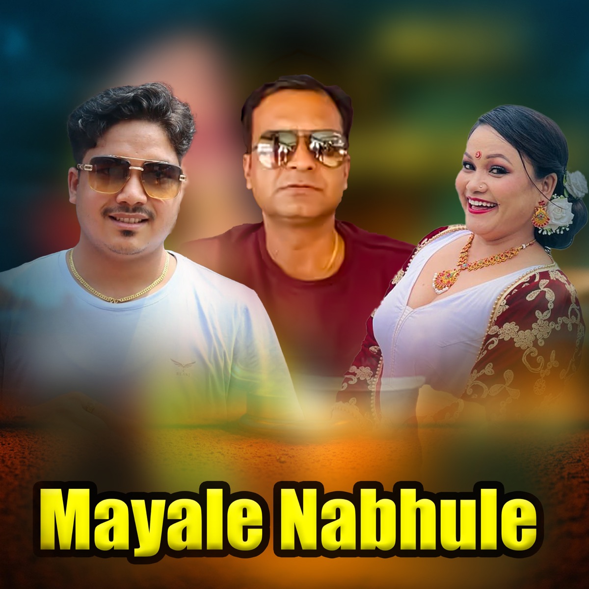 Mayale Nabhule - Single by Dharmaraj Giri, Tika Pun & Ratna BK album cover