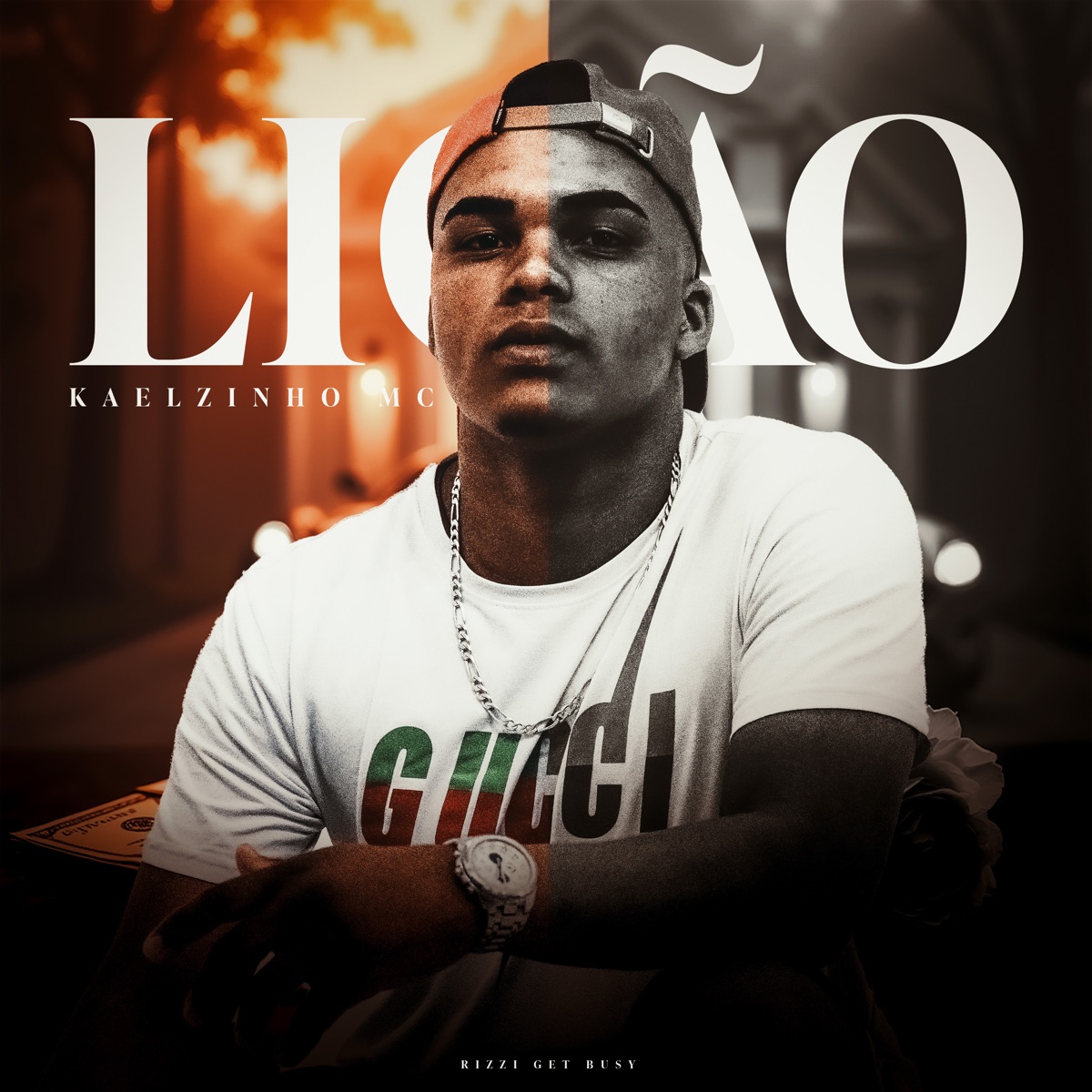 Lição - Single by Kaelzinho MC & Rizzi Get Busy album cover