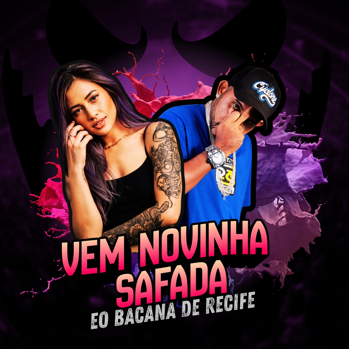 Vem Novinha Safada - Single by EO BACANA DE RECIFE album cover