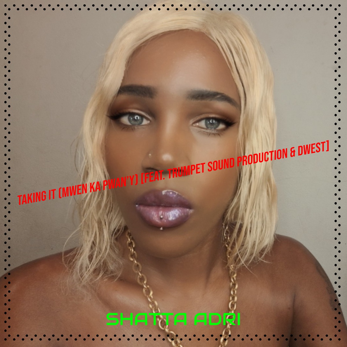 Taking It (Mwen Ka Pwan’y) - Single [feat. D'west Music & Trumpet Sound Production] - Single by SHATTA ADRI album cover