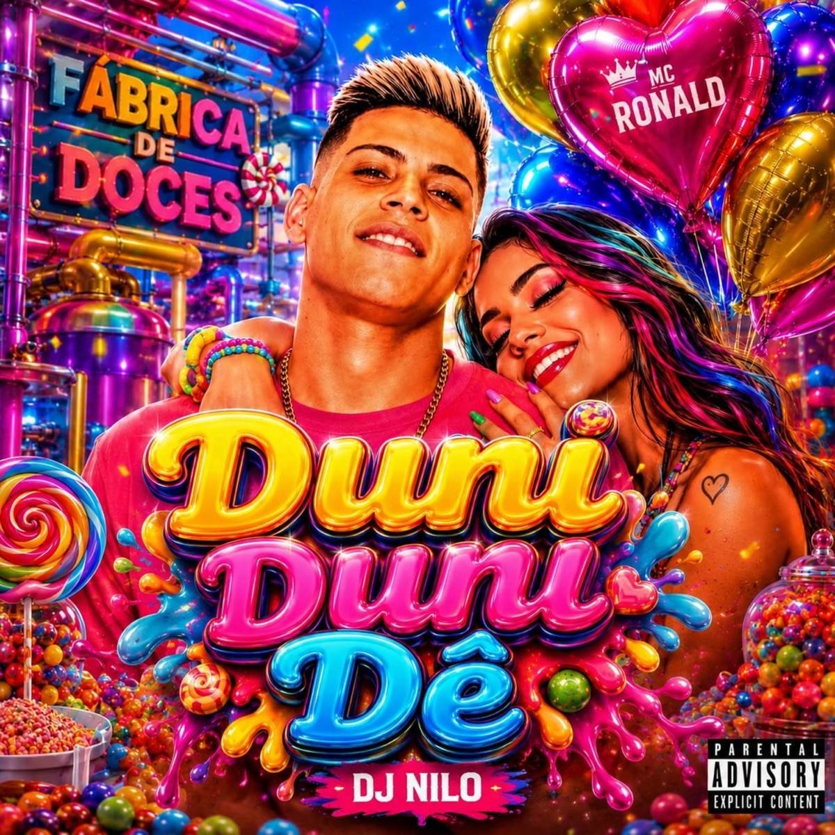 Duni Duni Dê - Single by DJ Nilo & Mc Ronald album cover