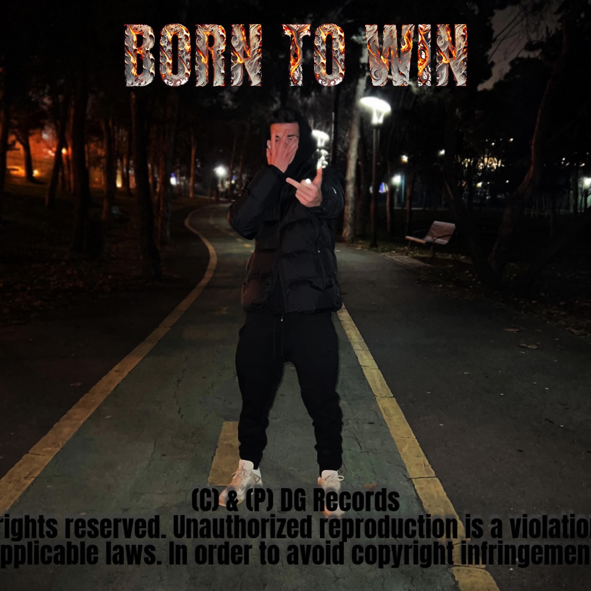 BORN TO WIN - EP by DG album cover