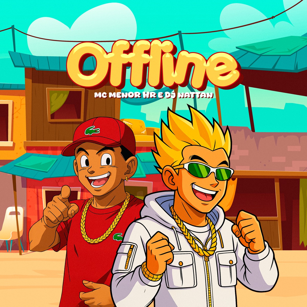 Offline - Single by MC MENOR HR & Dj Nattan album cover