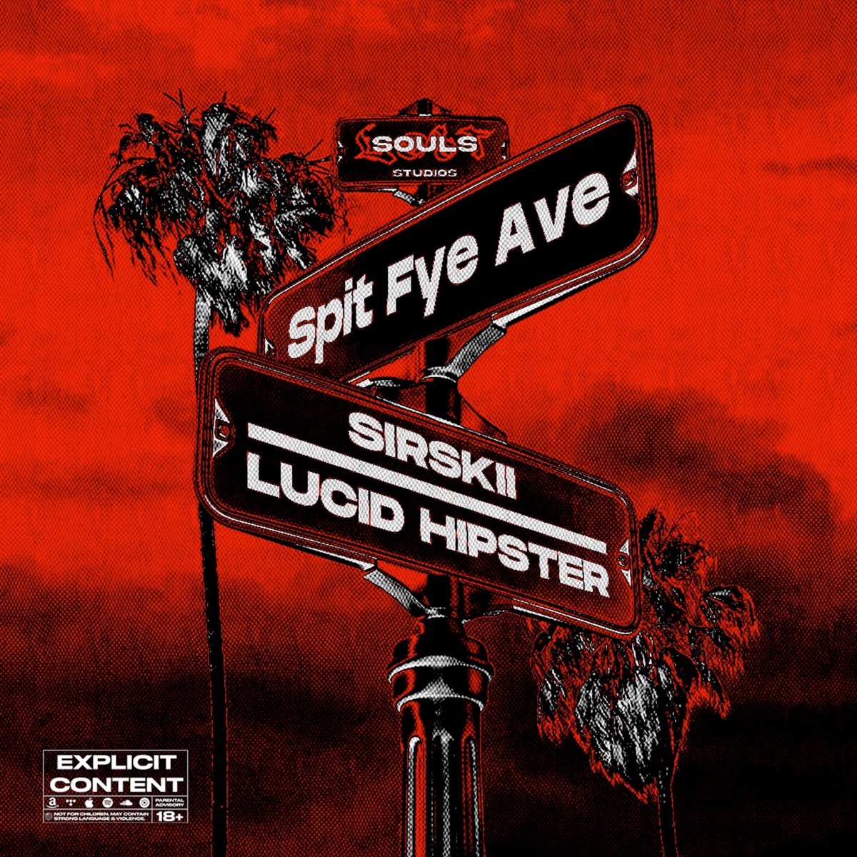 Spit Fye Ave - Single by Sirskii & Lucid Hipster album cover