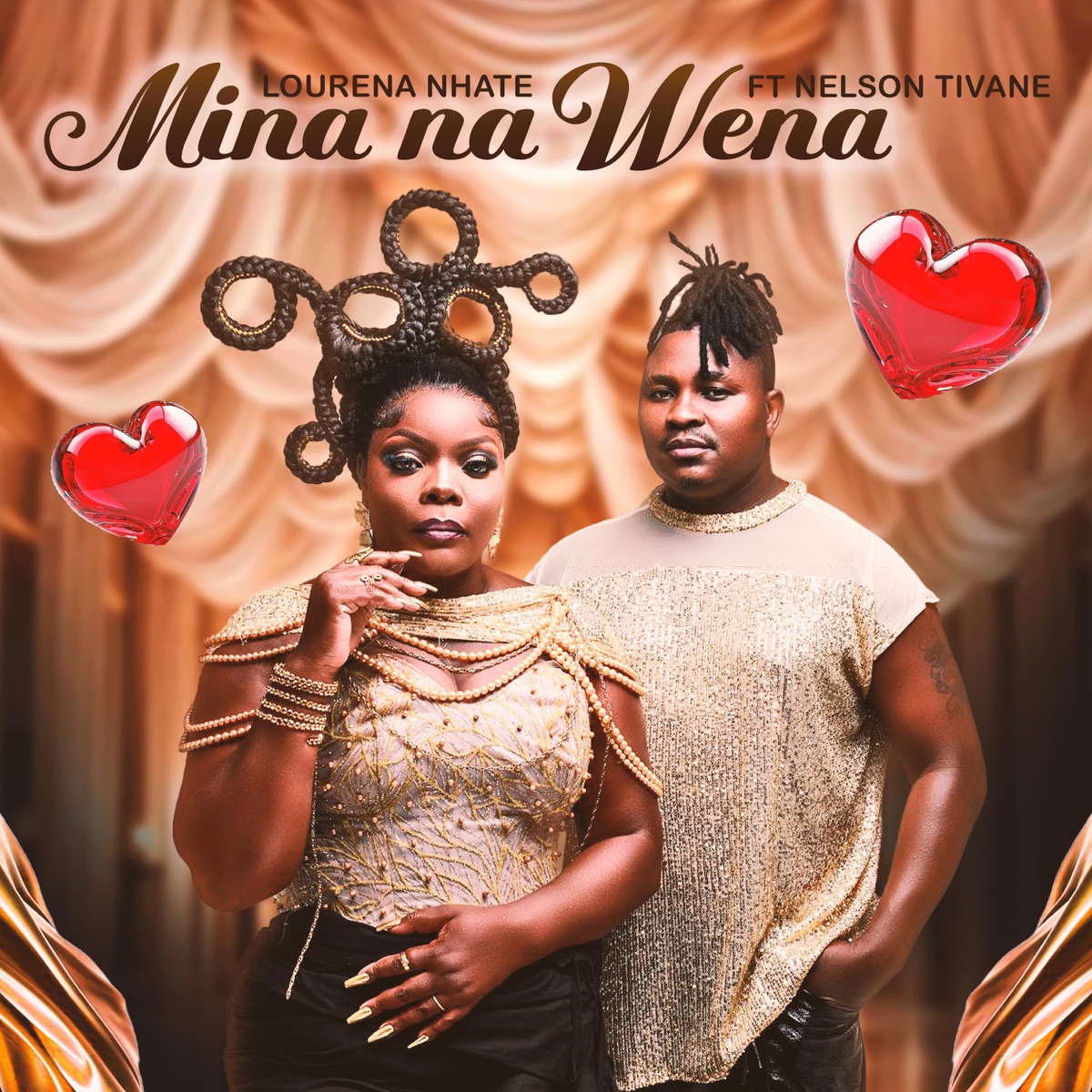 MINA NA WENA (feat. Nelson Tivane) - Single by Lourena Nhate album cover