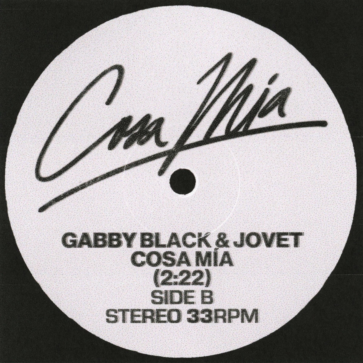 Cosa Mía - Single by Gabby Black & Jovet album cover