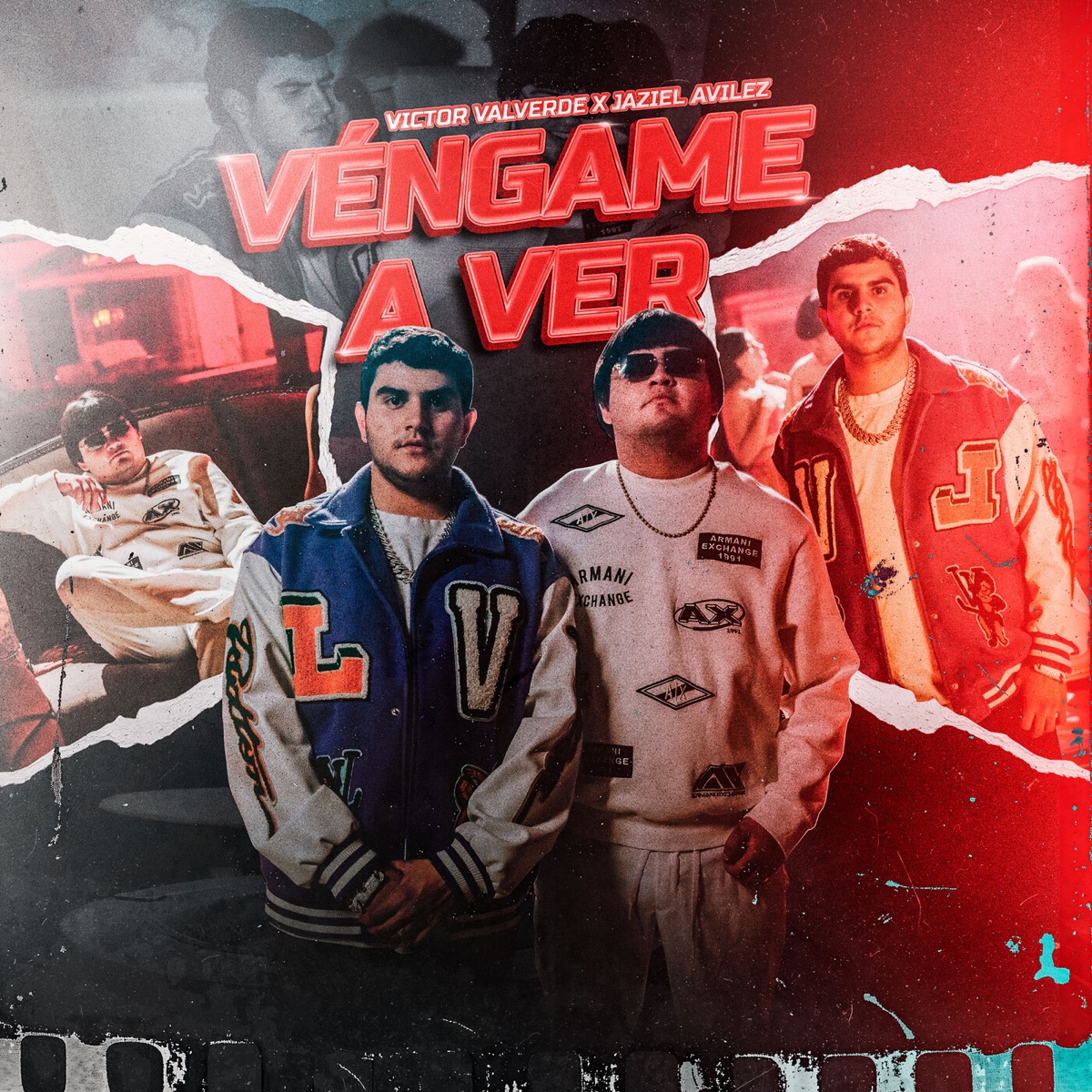 Véngame A Ver - Single by Victor Valverde & Jaziel Avilez album cover
