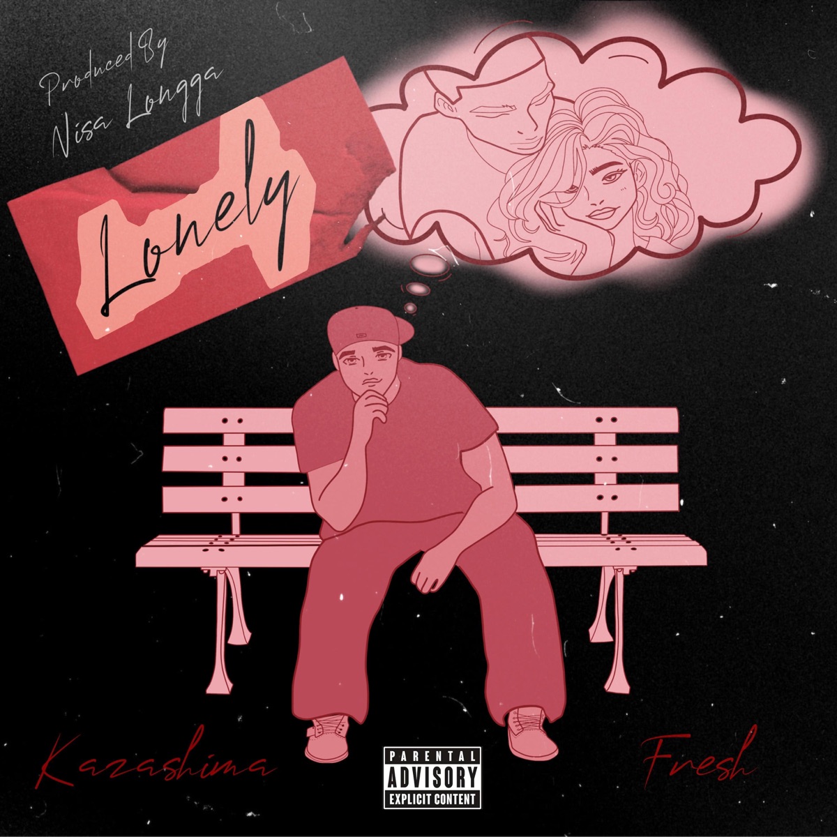 Lonely (feat. Kazashima & Fresh) - Single by Nisa Longga album cover